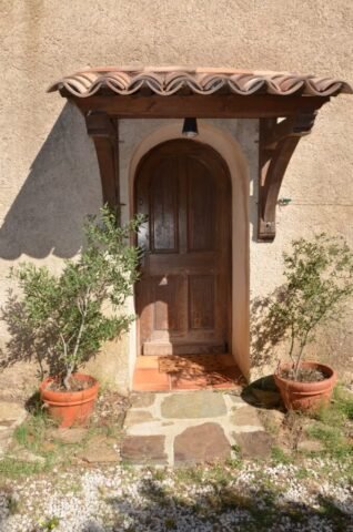 Porte d'entrée de la maison Amandre Porte d'entrée de la maison Amandre
