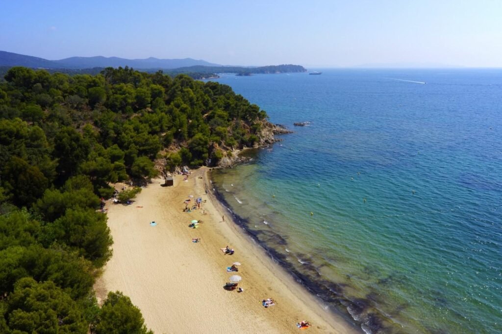 Plage de l'Argentière à La Londe-les-Maures