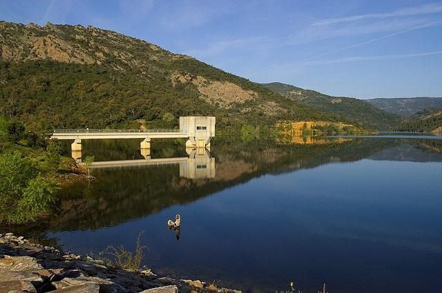 Le barrage de la Verne